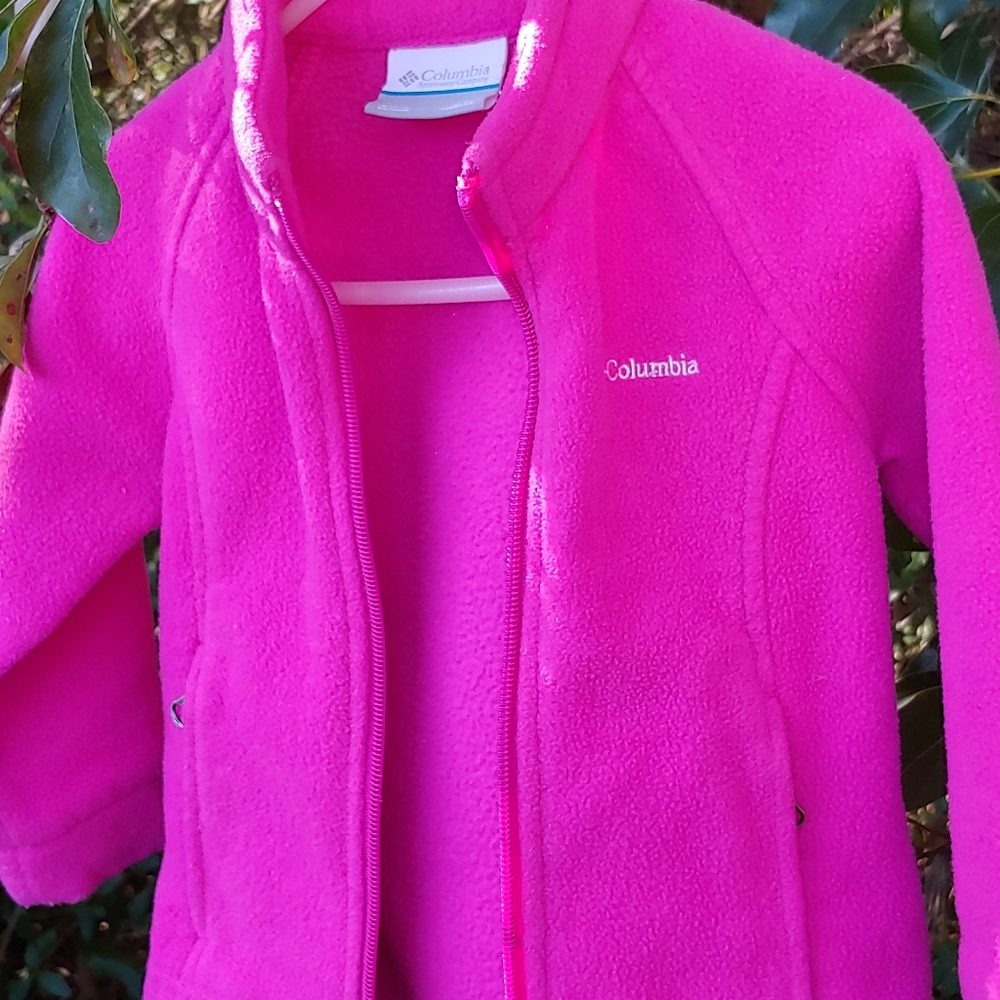 Columbia 2t zip up fleece jacket